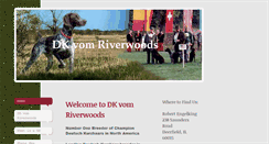 Desktop Screenshot of dkvomriverwoods.com