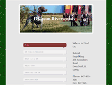 Tablet Screenshot of dkvomriverwoods.com